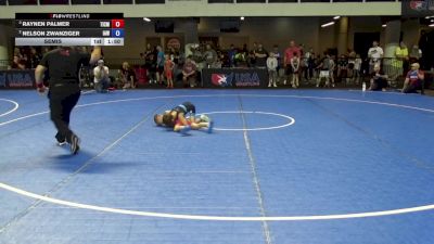 53 lbs Semis - Raynen Palmer, The Island City Misfits Elite Wrestling vs Nelson Zwanziger, Immortal Athletics WC