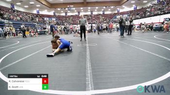 Quarterfinal - Kohen Calvanese, Tecumseh Youth Wrestling vs Kason Scott, Lions Wrestling Academy