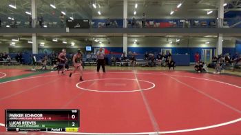 100 lbs Round 2 (16 Team) - Parker Schnoor, Askren Wrestling Academy 2 vs Lucas Reeves, Steel Valley Renegades