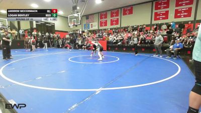 132 lbs Round Of 32 - Andrew McCormack, Hilldale vs Logan Bentley, Woodland Boys