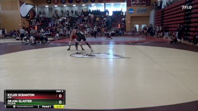 174 lbs Semifinal - Dejon Glaster, Millikin vs Kyler Scranton, Coe