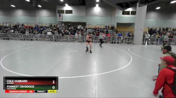 138 lbs Cons. Round 2 - Forrest Craddock, Colorado vs Cole Hubbard, Illinois