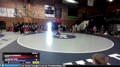 71 lbs Round 2 - Lucas Schwartz, Suples vs Jameson Oos, Treasure Valley Wrestling Club