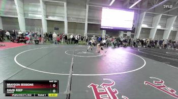 126 lbs Cons. Round 4 - David Reep, Hunter vs Braydon Sessions, Riverton