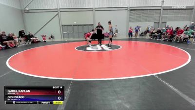 115 lbs Round 5 (6 Team) - Isabel Kaplan, Indiana vs Gigi Bragg, Michigan