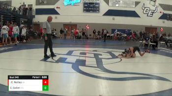 106 lbs 3rd Place Match - Evan Notley, Broken Arrow vs Caden Gallet, St Thomas Aquinas