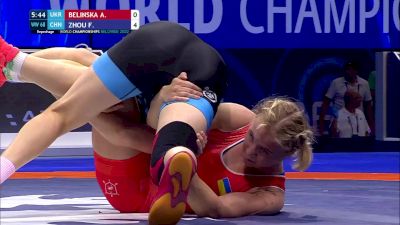 68 kg Repechage #2 - Alla Belinska, Ukraine vs Feng Zhou, China
