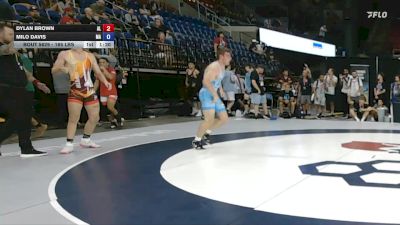 165 lbs Champ. Rd Of 128 - Dylan Brown, AL vs Milo Davis, MA