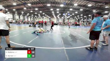 150 lbs Rr Rnd 3 - Gavin Robbins, Buffalo Valley Wrestling Club - Black vs Dallin Horner, Silo