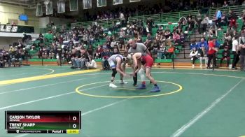 126 lbs Champ. Round 1 - Trent Sharp, MARYSVILLE vs Carson Taylor, NEWARK