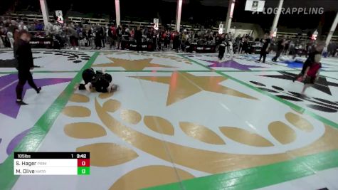 Savanna Hager vs Mila Olive 2022 F2W Colorado State Championships