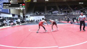 149 lbs Quarterfinal - Nick Villani, Rutgers vs Eli Carr, Brown