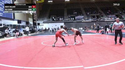 149 lbs Quarterfinal - Nick Villani, Rutgers vs Eli Carr, Brown