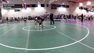 132 lbs Cons. Round 2 - Issac Michalski, Heavy Hitting Hammers vs Luis Damas, Legacy Dragons