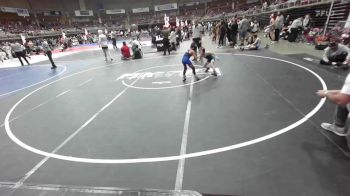 54 lbs Consi Of 4 - Loran Richmeier, Garden City WC vs Jack Luster, Athlos Wrestling