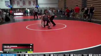 138 lbs Quarterfinal - Maddix Kite, Van Buren County vs Calvin Johnson, Fort Madison