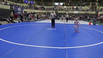 45 lbs Quarterfinal - Maverick Lembke, Westfield Razorbacks vs Coen McDonough, Pursuit Wresting Minnesota