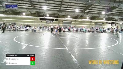 98 lbs Consi Of 8 #2 - Kimber Drenon, Windsor vs Chloe Green, HURRICANE WRESTLING ACADEMY