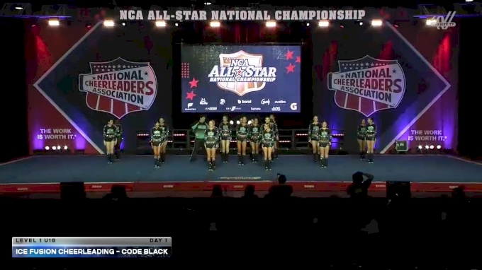 Ice Fusion Cheerleading - Code Black [2026 L1 U18 Day 1] 2026 NCA
