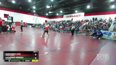 170 lbs Quarterfinal - Katherine Herrera, La Habra vs Alexandra Uata, Corona Senior