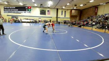 174 lbs Cons. Round 1 - Spyre Nelson, Pacific (or) vs William Hittinger, Augustana (il)