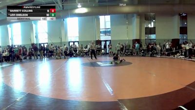 82 lbs Semifinal - Barrett Collins, VA Elite vs Levi Snelson, Midlothian Miners Wrestling Club