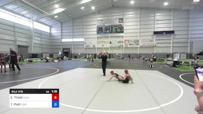 70 kg Rr Rnd 3 - Evan Thiele, Coachella Valley WC vs Timothy Platt, Dominate WC