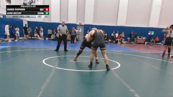 190 lbs Cons. Round 2 - LUKE McCOY, Bethalto (Civic Memorial) vs James Hopkins, Whitehall