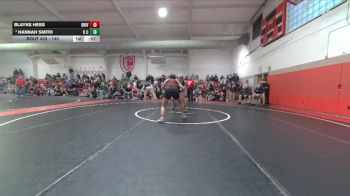 140 lbs Cons. Semi - Hannah Smith, Douglas County vs Blayke Hess, Bear River