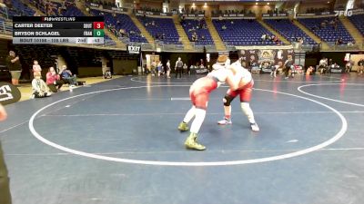 150 lbs 5th Place - Layton Lucas, West Branch vs Ezra Turkovich, Bedford