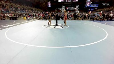 130 lbs Cons 16 #2 - Mary Rush, WA vs Kyra Tomlinson, IN