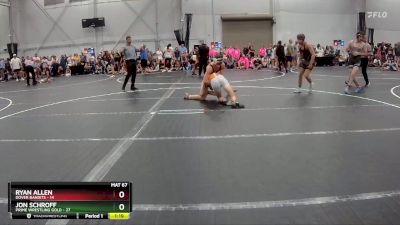 157 lbs Semis (4 Team) - Ryan Allen, Dover Bandits vs Jon Schroff, Prime Wrestling Gold