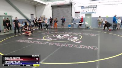 71 lbs Cons. Semi - Galileo Reuter, Interior Grappling Academy vs Howard Miller, Mid Valley Wrestling Club