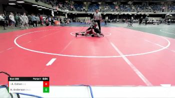 126 lbs Champ. Round 2 - Adrian Cohen, Deerfield vs Haden Anderson, Lincolnway West