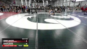 105 lbs Champ. Round 1 - Tommy Baxter, Punisher Wrestling Company vs Mason Shank, Eastern Oregon Elite