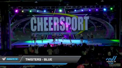 Twisters - Blue [2022 L2 Junior - Small - B] 2022 CHEERSPORT National Cheerleading Championship
