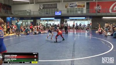 80 lbs Semis & 3rd Wb (16 Team) - Dysen Dixon, Rabbit WC vs James Strain, Higher Calling