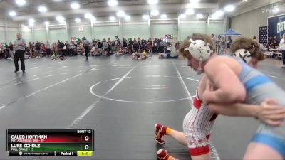 150 lbs Round 3 (8 Team) - Caleb Hoffman, Mat Assassins Red vs Luke Scholz, Full Circle