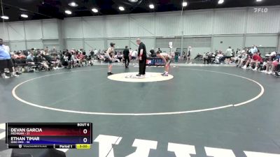 120 lbs Round 2 (8 Team) - Devan Garcia, Michigan vs Ethan Timar, Ohio Red