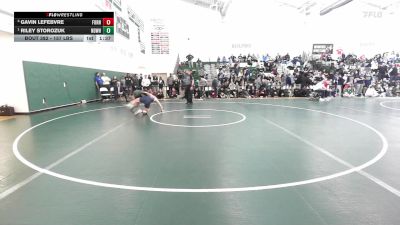 157 lbs Semifinal - Gavin Lefebvre, Foran vs Riley Storozuk, Notre Dame-West Haven