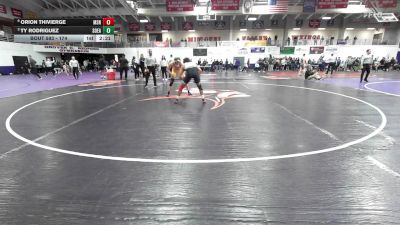 174 lbs Quarterfinal - Ty Rodriguez, Southeastern vs Orion Thivierge, Montana State-Northern