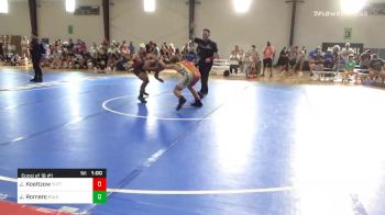 125 lbs Consolation - Jaxon Koeltzow, Tuttle WC vs Jose Romero, Polk County Prune Pickers