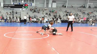 132 lbs Rr Rnd 2 - Ethan Gardner, Mayo Quanchi - HSB vs Alex Cuic, New Kent Wrestling Club - HSB