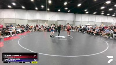 182 lbs Semis & 3rd Wb (16 Team) - Easton Belfiore, Pennsylvania vs AJ Heeg, Oklahoma Blue