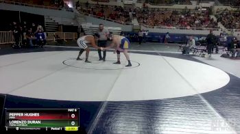 D4-190 lbs Quarterfinal - Pepper Hughes, Pima vs Lorenzo Duran, Yuma Catholic