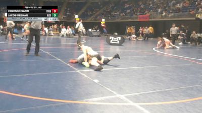 105 lbs Round Of 16 - Coleson Santi, Yough vs Jacob Keenan, Kiski Area
