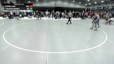 132 lbs Champ. Rd Of 64 - Cooper Lang, Massachusetts vs Koleton Russell, Askren Wrestling Academy