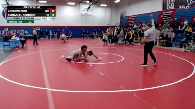 149 lbs Finals (2 Team) - Carson Smith, Lakeland vs Emmanuel Scordos, Baldwin Wallace