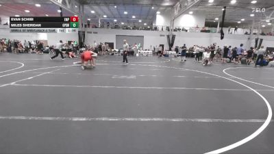 165 lbs Semis & 1st Wrestleback (8 Team) - Miles Sheridan, GPS White vs Evan Schibi, Empire