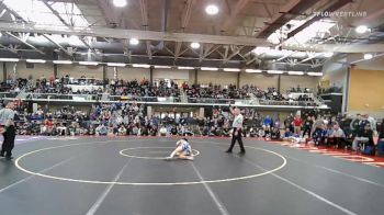 132 lbs Semifinal - Caden Frost, Bonny Eagle vs Adam Schaeublin, Saint John's Prep
